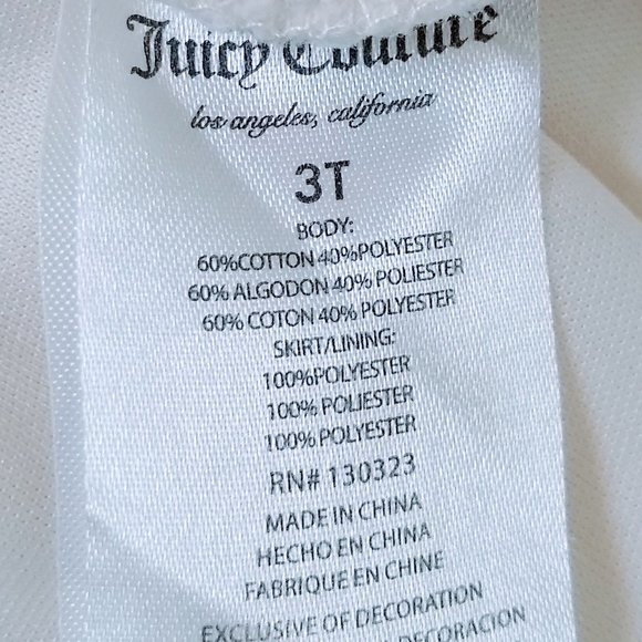 White & Gold Juicy Drop-Waist Dress - Toddler 3 - Picture 9 of 10